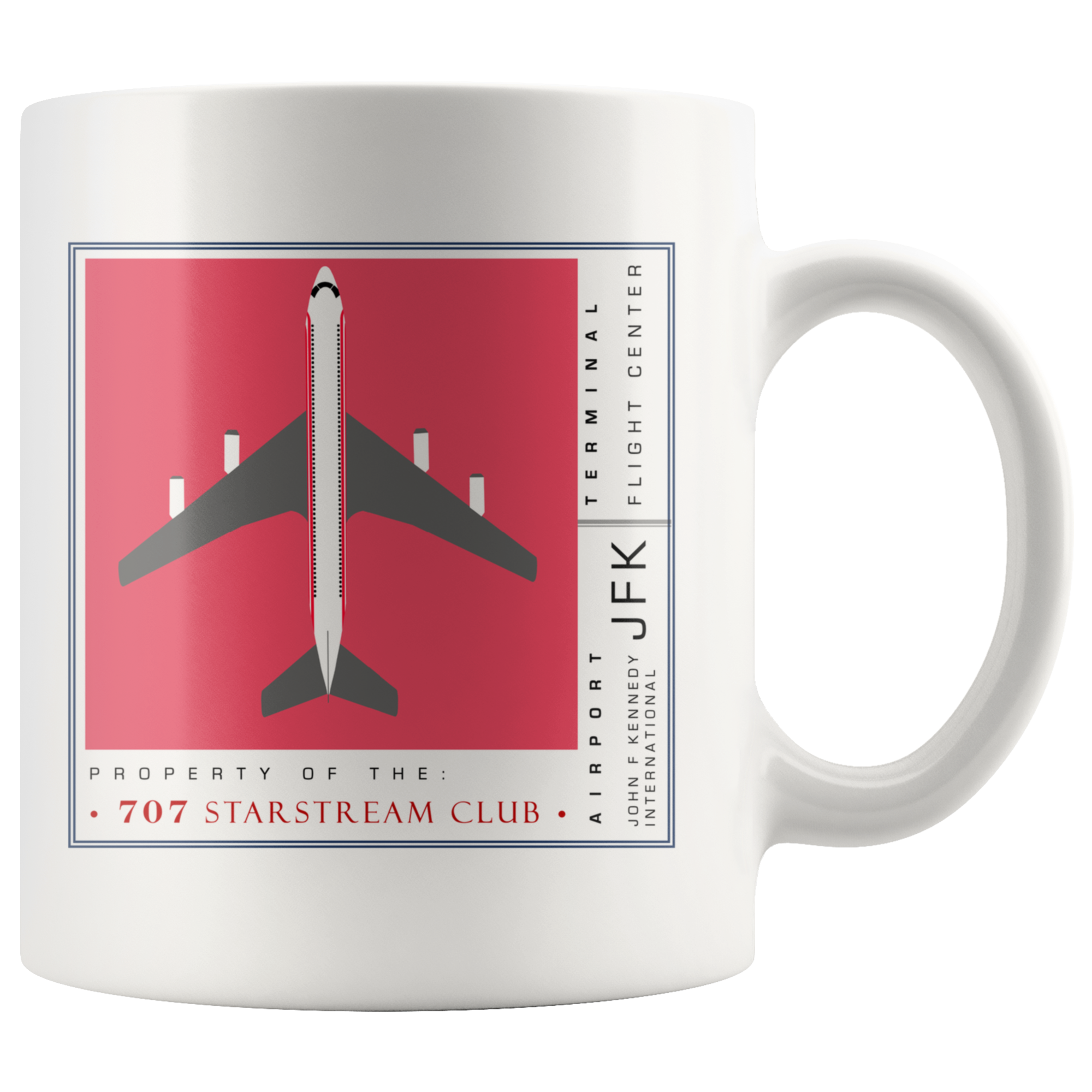 JFK 707 Starstream Club Coffee Mug
