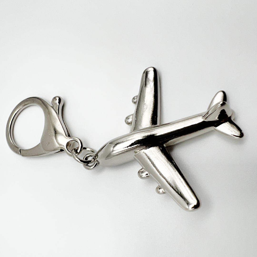 First Flight Out 747 Inspired Jumbo Jet Bag Charm