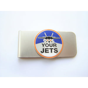 Cool Your Jets Nickel Finish Money Clip