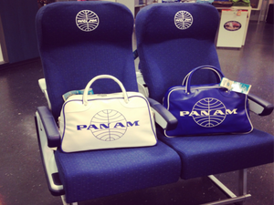 Pan Am Airline Seat Set