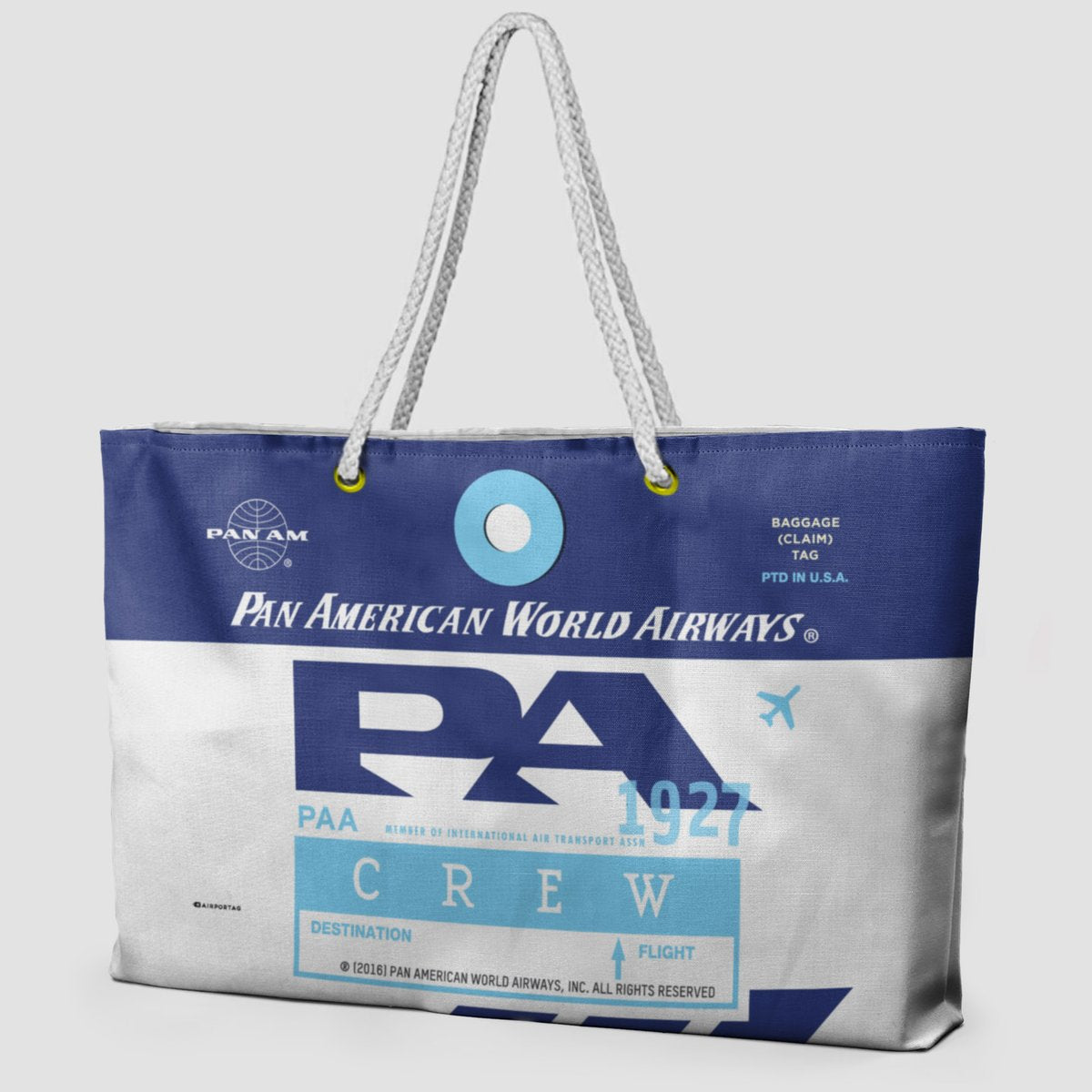 Pan Am Weekender Crew Bag