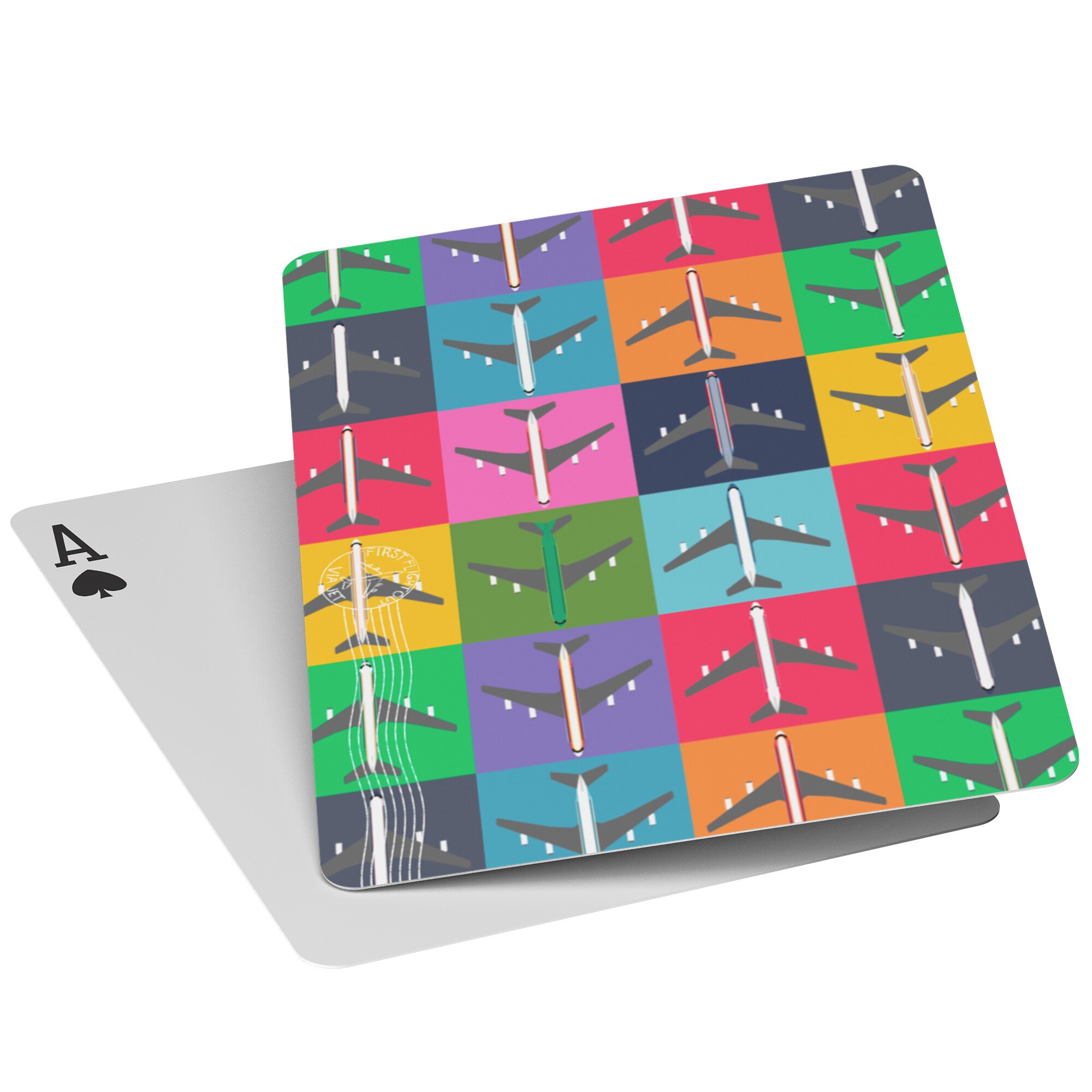 Via Jet Playing Cards